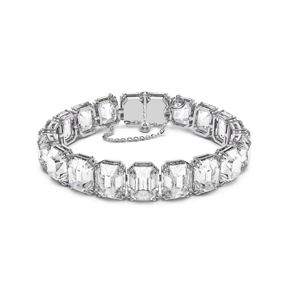 Brand New Swarovski Matrix Tennis bracelet Octagon cut, White